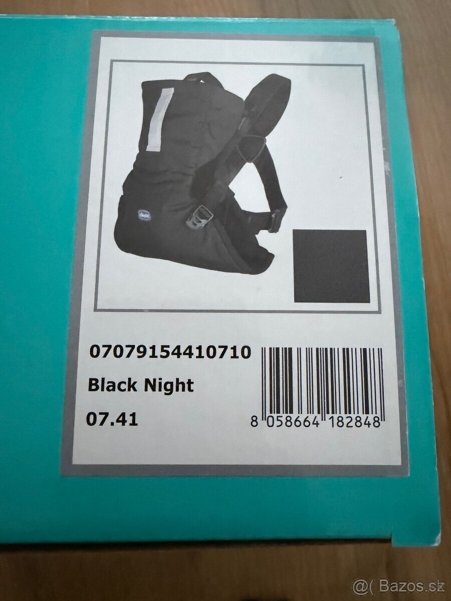 CHICCO detské nosidlo Easy Fit Black Night - 4