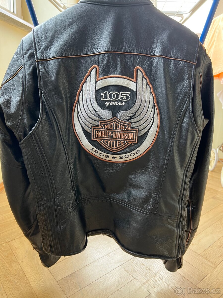 dámská kožená bunda orig. Harley Davidson vel. M - 4