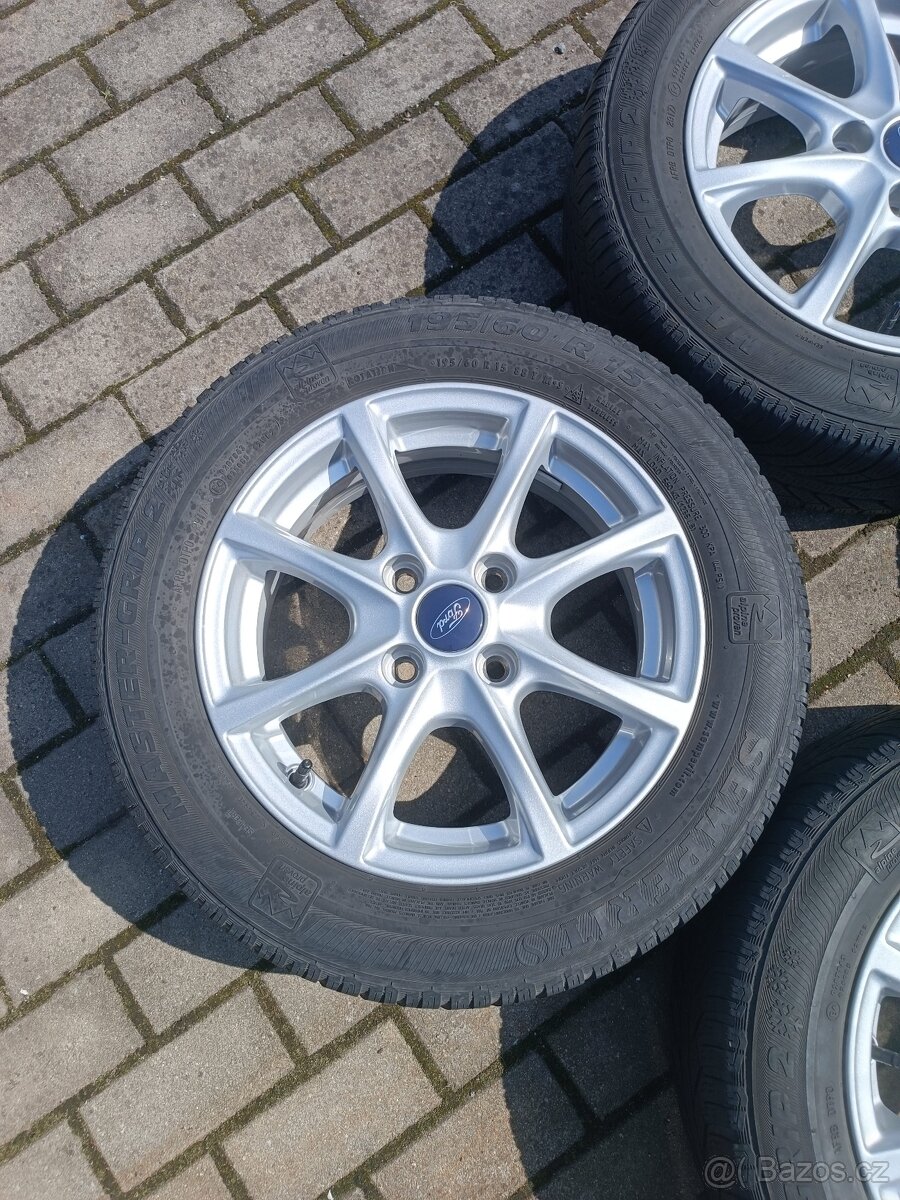 473. Originál kola Ford R15 s TPMS ventilky - 4