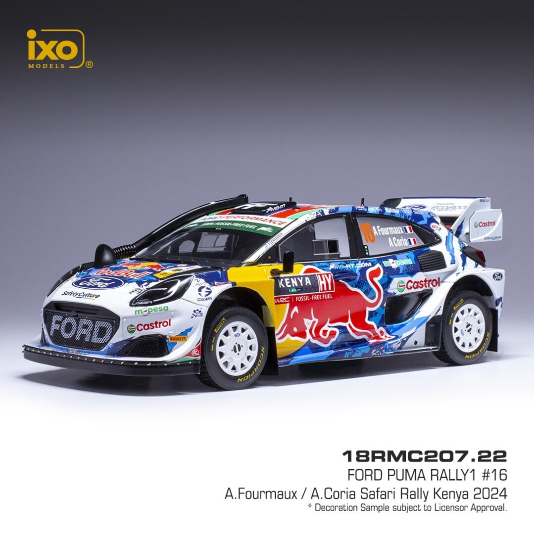 Modely Ford Puma Rally1 1:18 IXO - 4