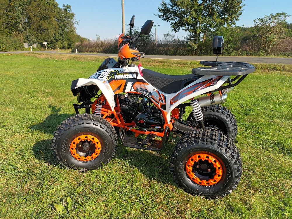 Čtyřkolka Apollo Avenger 125cc 3gr oranžová - 4