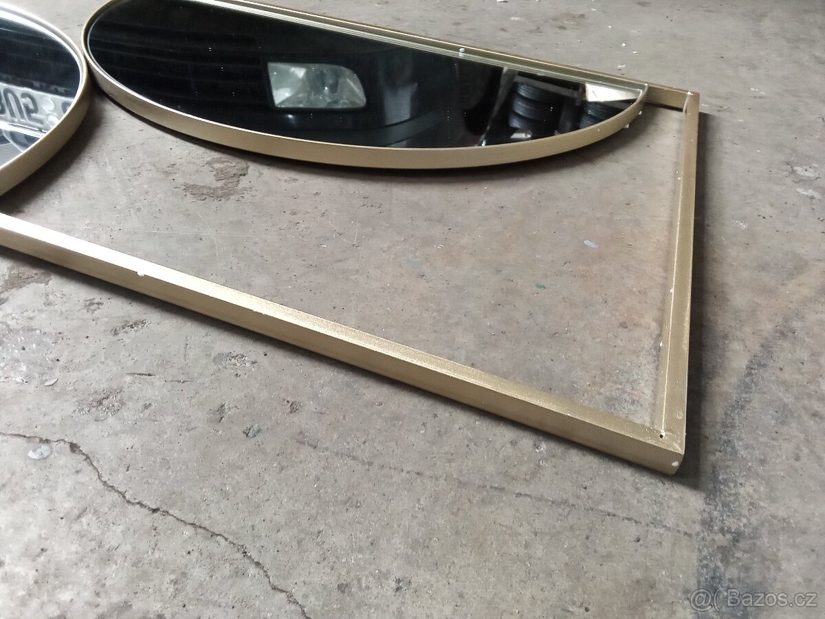 NOVÉ designové nástěnné zrcadlo Potiron Paris 108cm x 52cm - 4