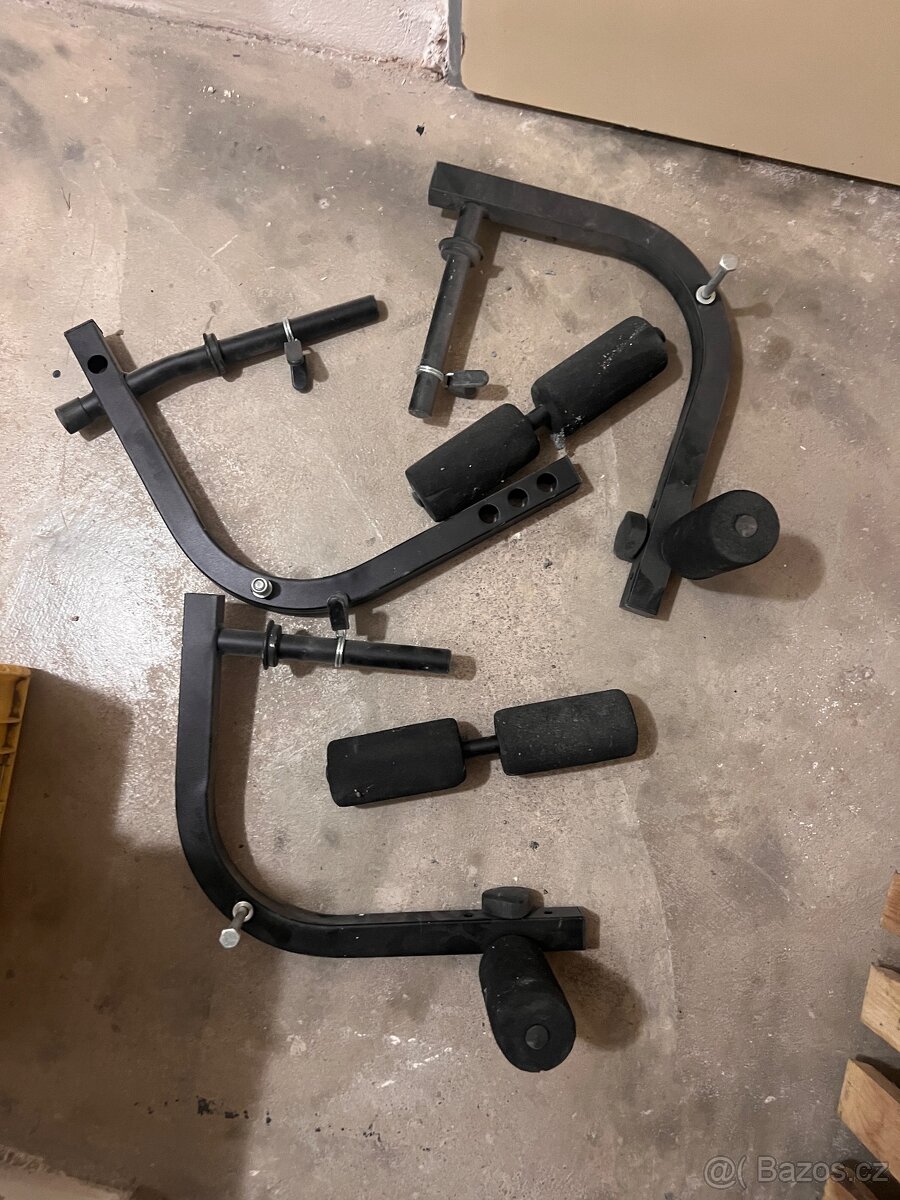 Posilovací lavice, činky - 4