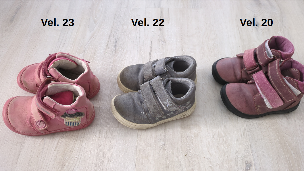 Dětské barefoot boty, zimní boty a tenisky, vel. 20-27 - 4