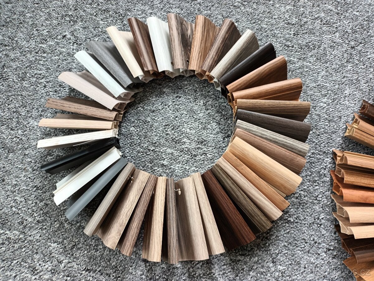 Vzorníky (85 odstínů) podlahová soklová lišta Döllken SLK50 - 4