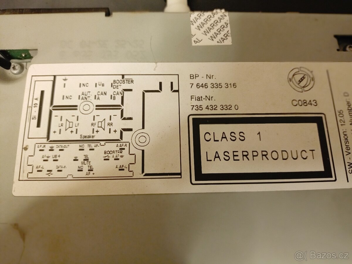 Autorádio Fiat Croma - 4