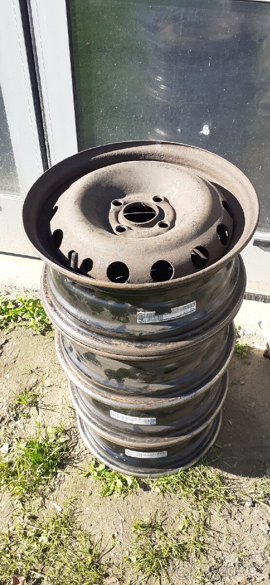 Plechové disky 14" Opel Combo, Corsa C - 4