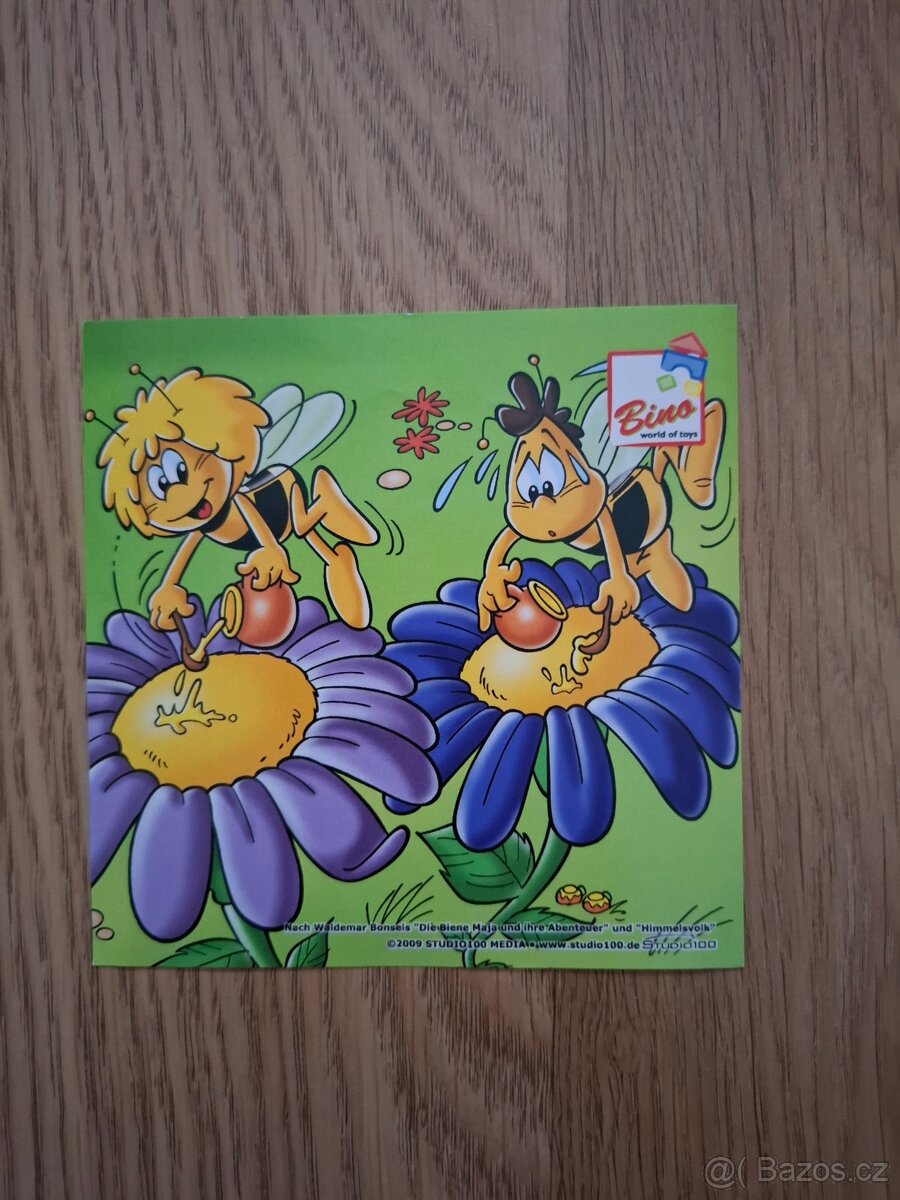 Dřevěné kostky Včelka Mája - 4