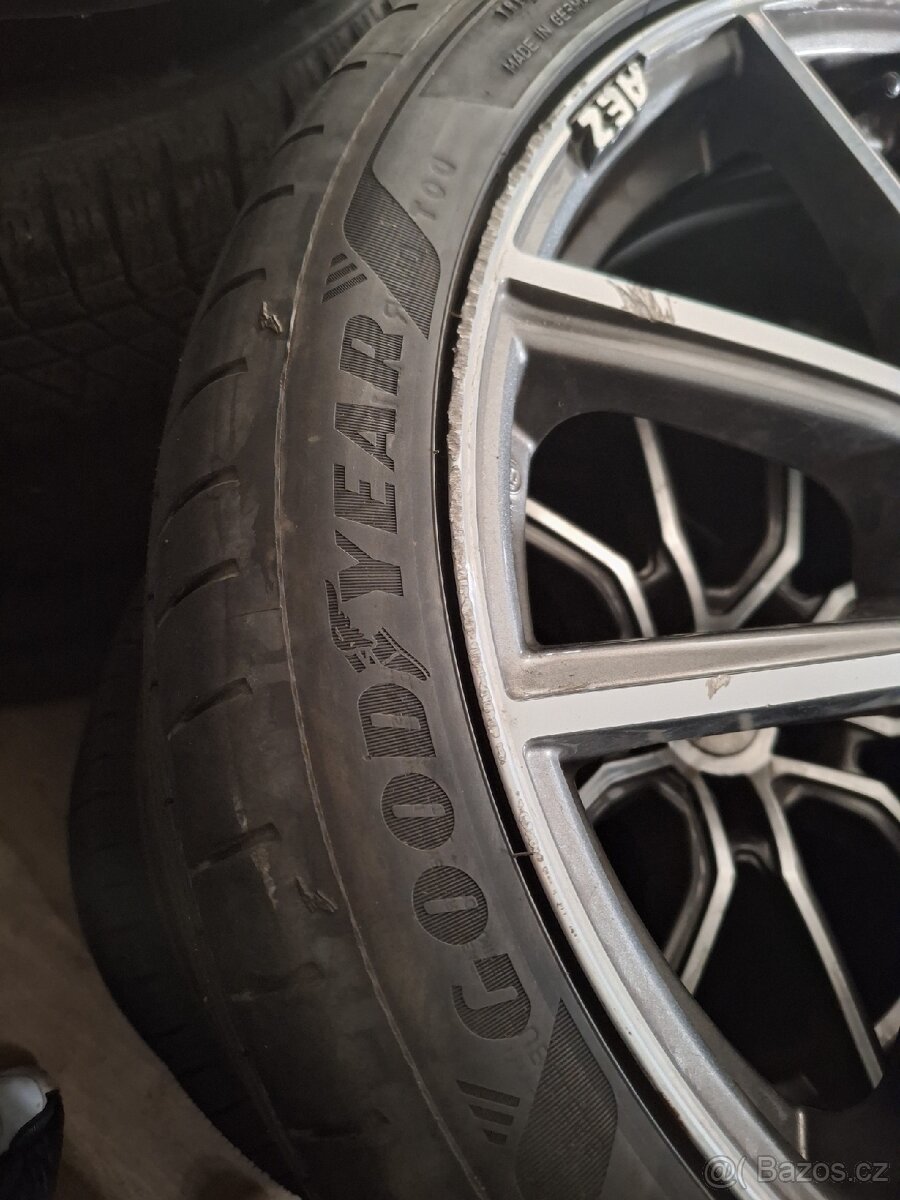 Alu kola AEZ s pneu 5x112, 235/40/18 - 4