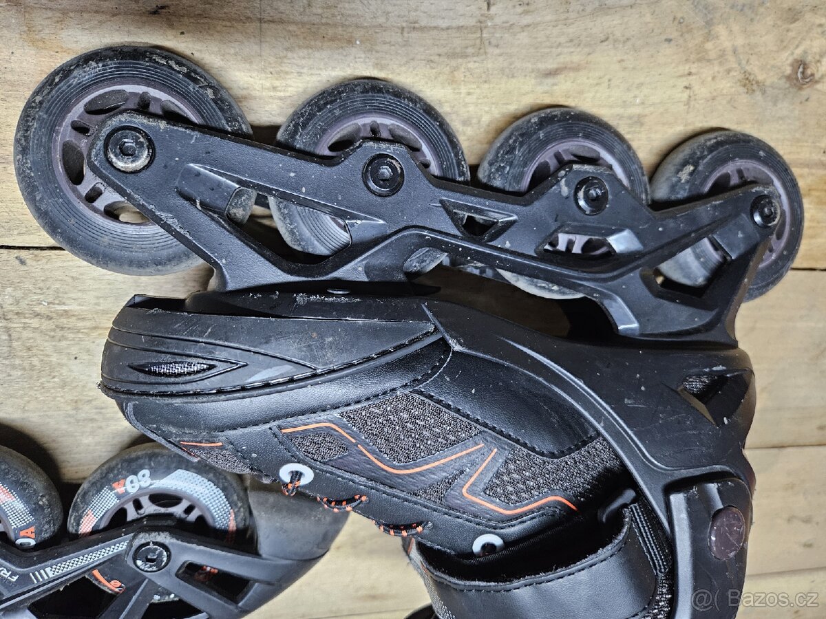 Prodám inline brusle Decathlon - 4