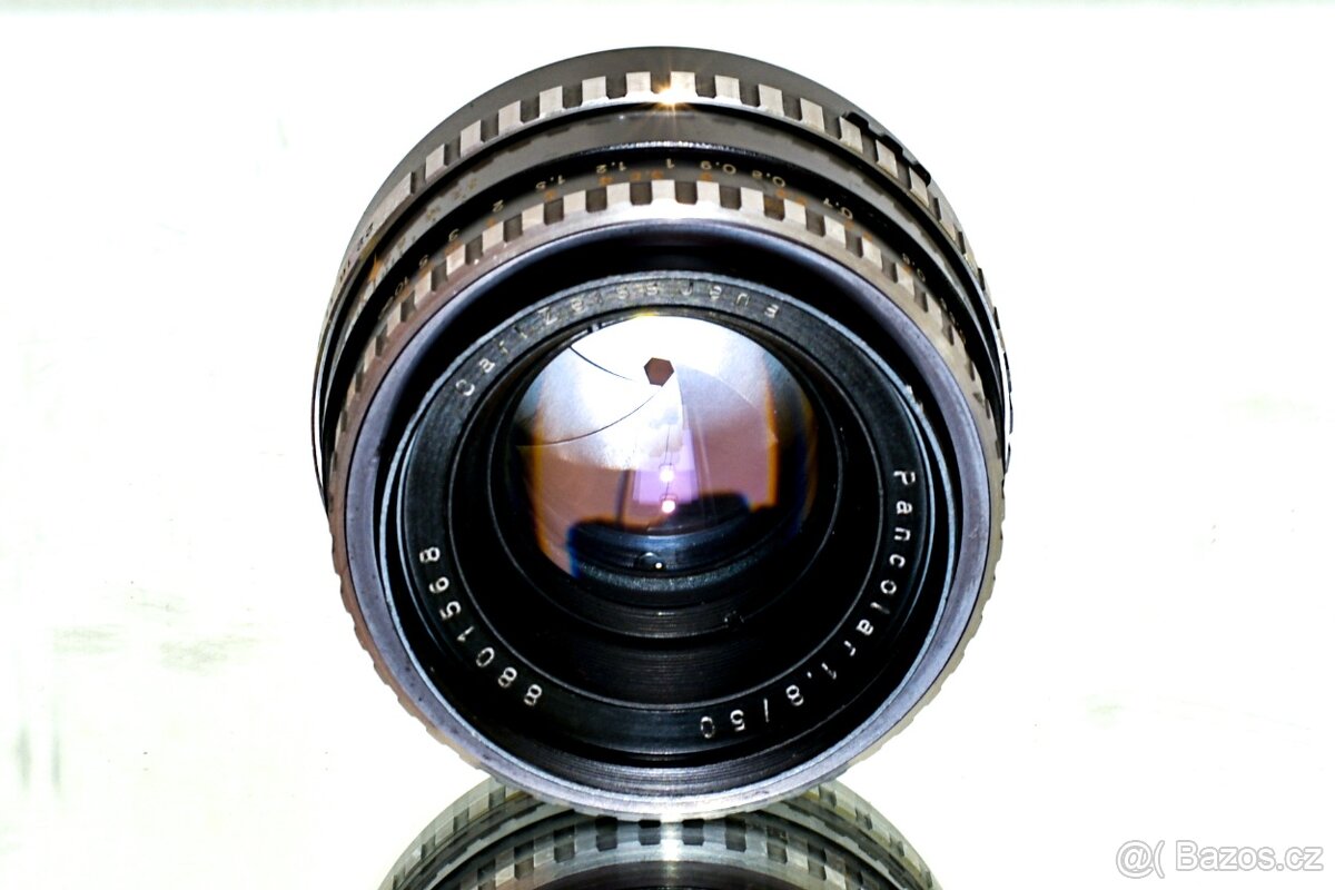 Pancolar ZEBRA 1,8/50 Carl Zeiss M42 TOP STAV - 4