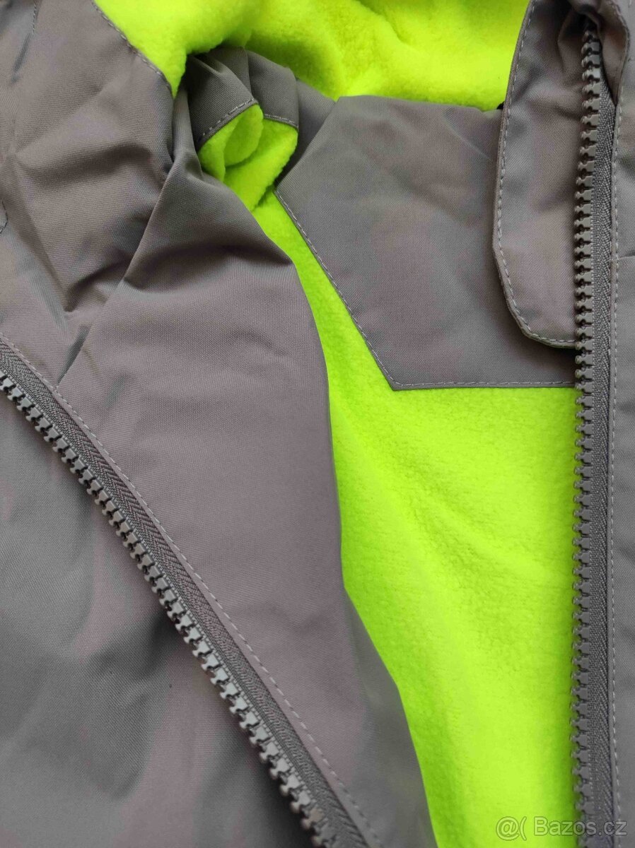 Jarní/podzimní zateplená šusťáková bunda Kugo nová - 4