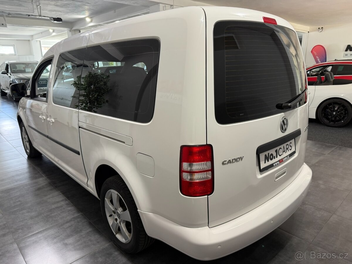 Volkswagen Caddy MAXI 2,0 TDI MAXI 7 MÍST ČIDLA - 4