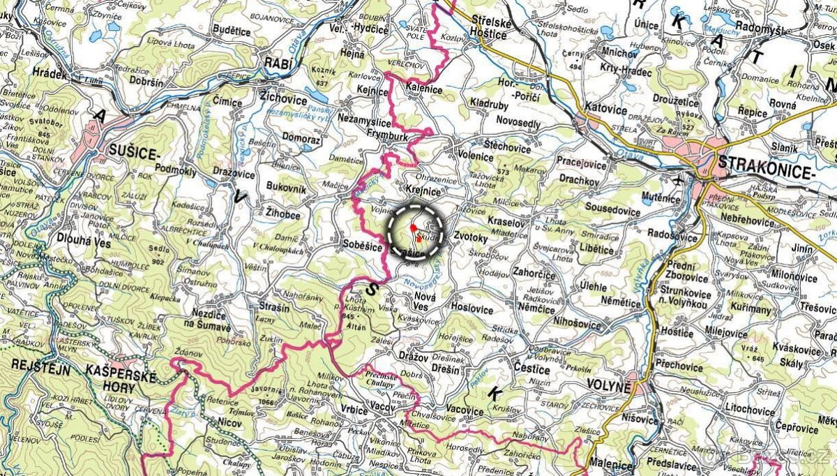 Louka, prodej, Škůdra, Strašice, Strakonice - 4