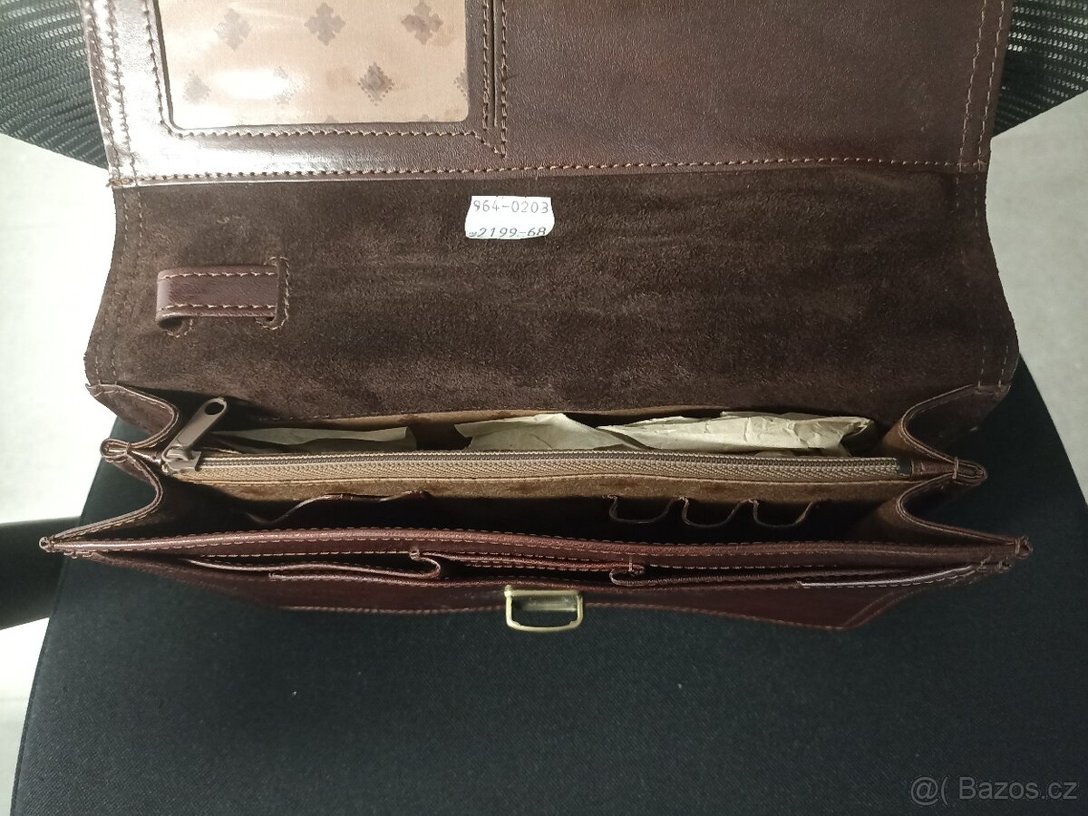 Pánská osobní kožená brašna - 4