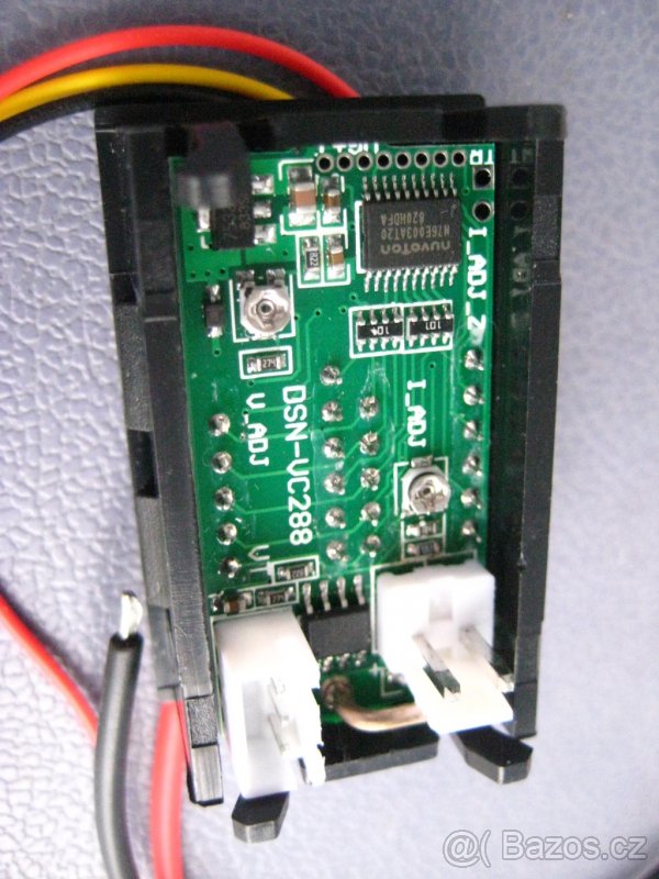 Digitální měřící panel DC Voltmetr a Ampérmetr. - 4