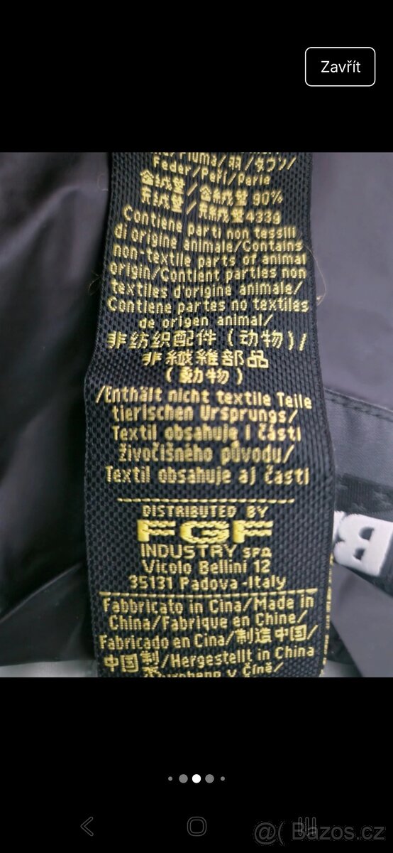 Perovy kabat Blauer celia, xs, novy - 4