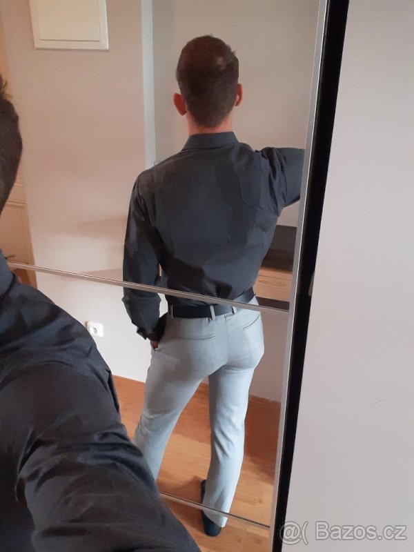 Značková pánská košile Eterna vel. 38 - 4