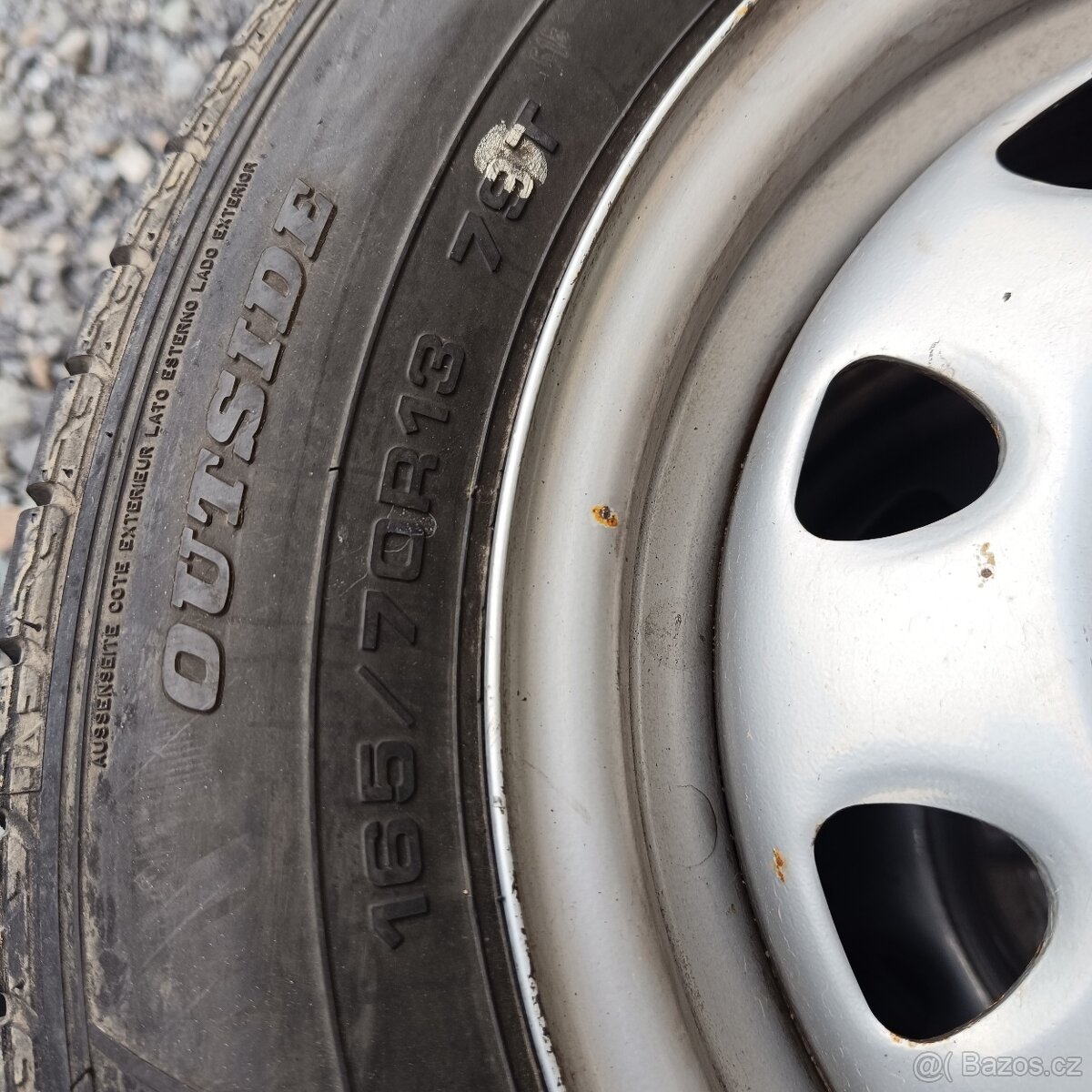 Škoda Felicia - plechové disky - 4