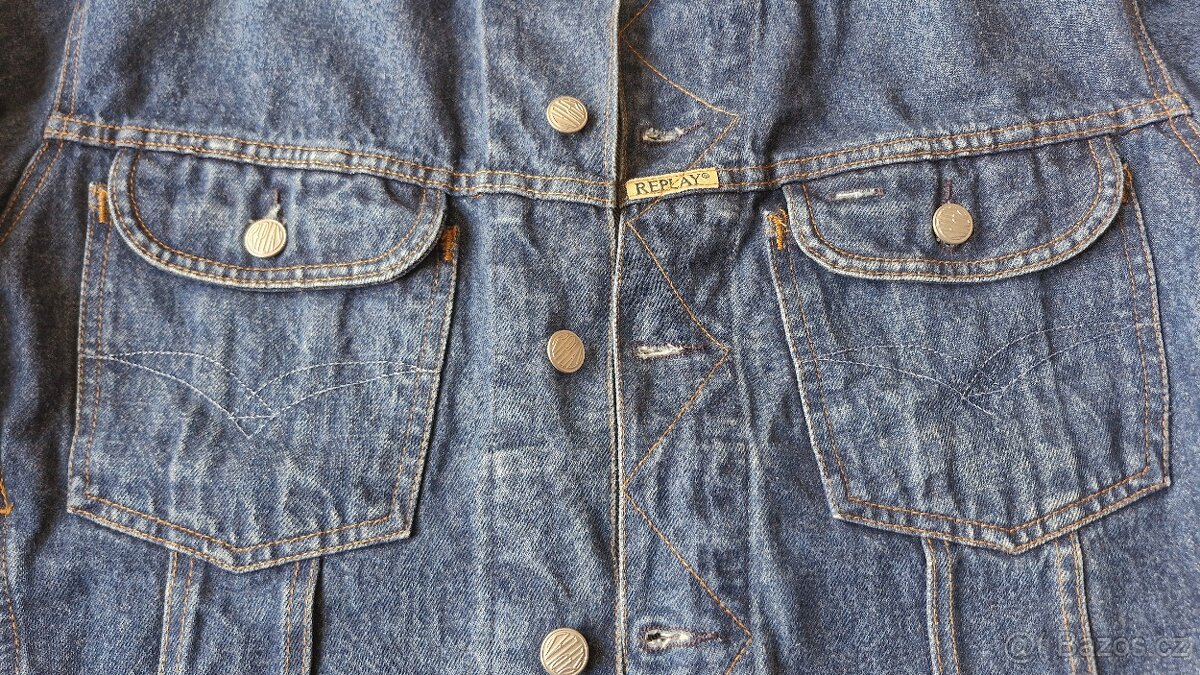 Džínová bunda Replay L - 4