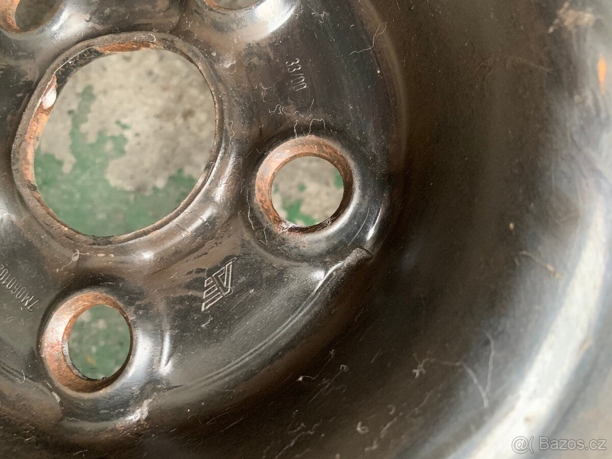 Prodám 4KS plechových disků Ford ,Volkswagen, Seat - 4