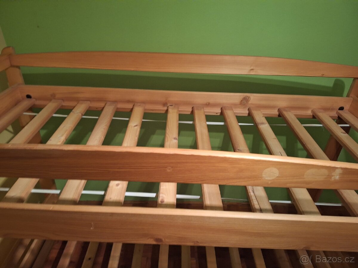 Patrová postel z masivu GAZEL model Sendy – Top stav - 4