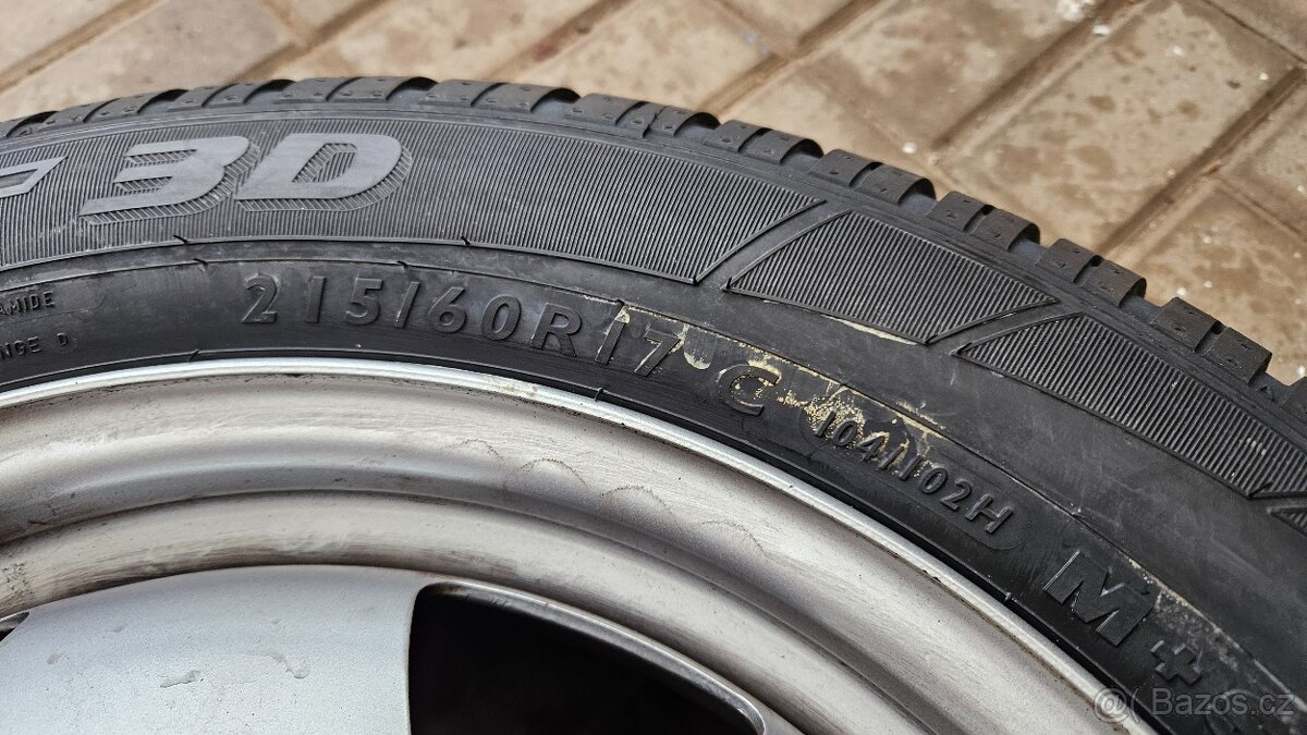 Zimní Sada Disků 5x120 215/60 R17C VW Transporter - 4