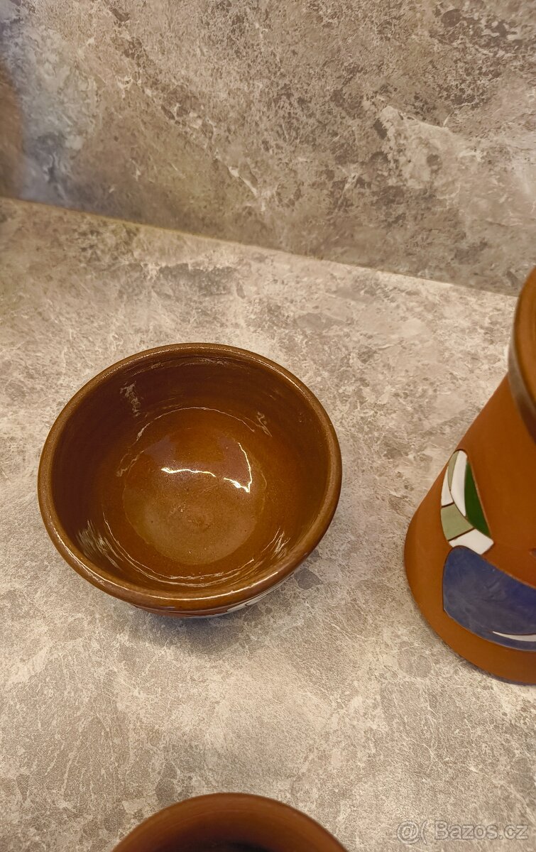 Hrníček na bylinky,misky, cukřenka - 4