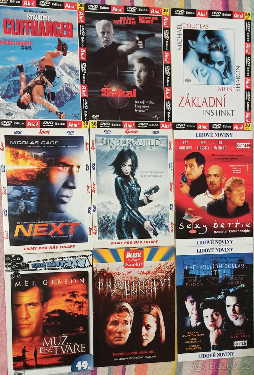 DVD různé filmy /originály/. - 4