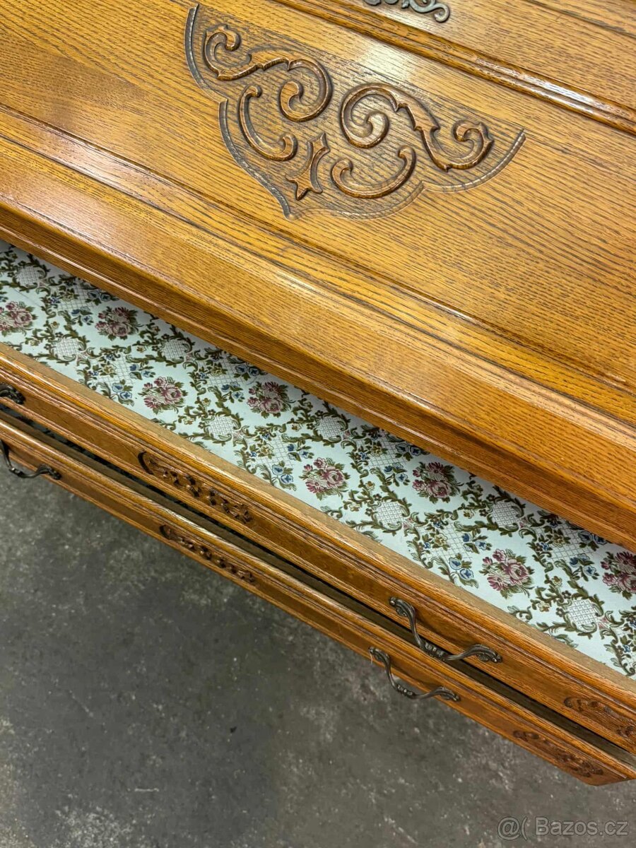 Starožitná psací komoda (134023) - 4