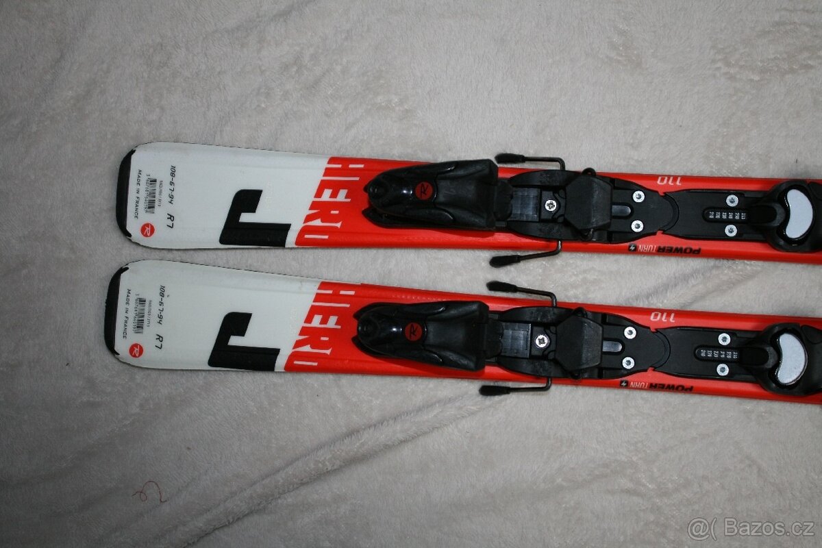 lyže Rossignol hero 110 cm , lyžaky - 4