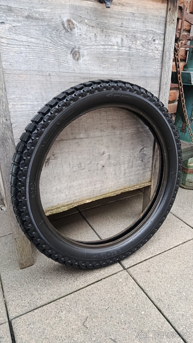 Barum 3,25-19 S20 originál pneu pro Jawa ČZ Trial - 4