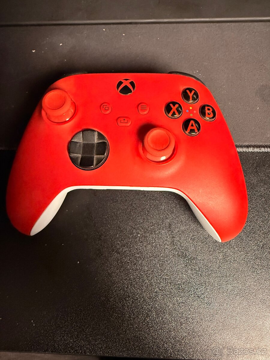Ovladač Xbox červený - 4