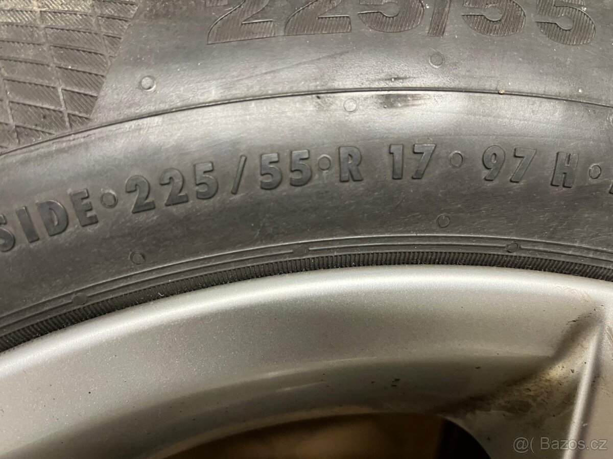 Alu kola, disky vcetne pneu 225/55/r17 - 4