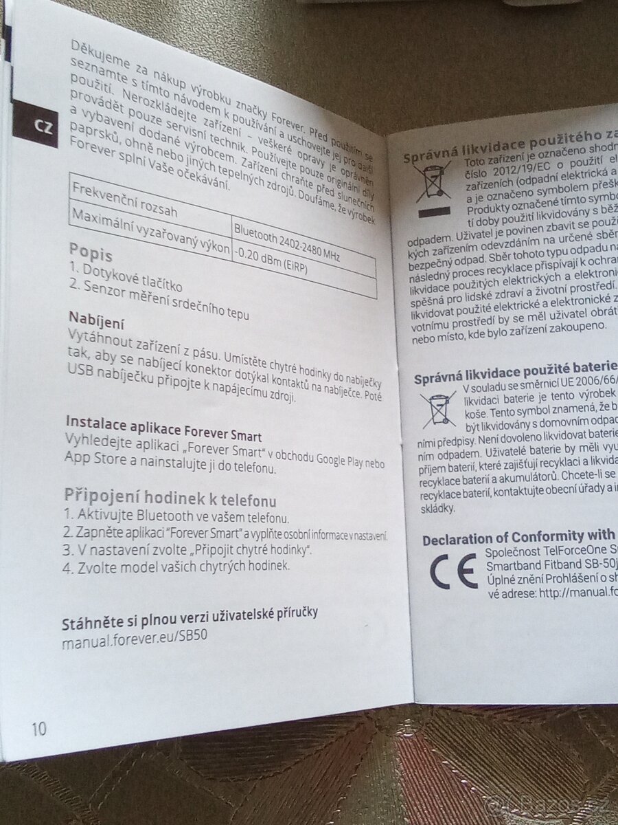 Chytrý náramek Fitband - 4