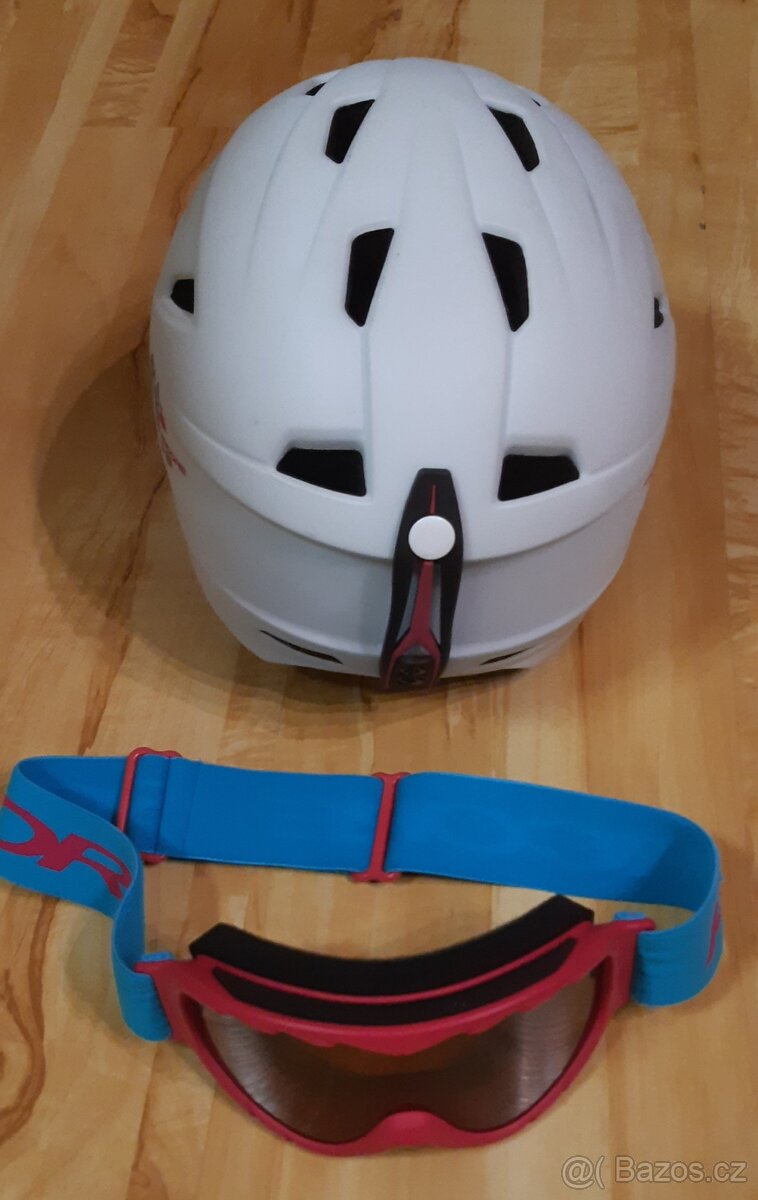 Lyžařská helma Arcore + brýle - 4