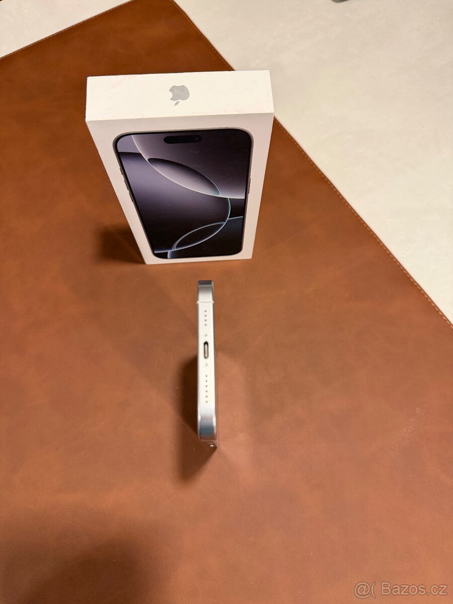 Iphone 16 pro max bily titan 256gb - 4