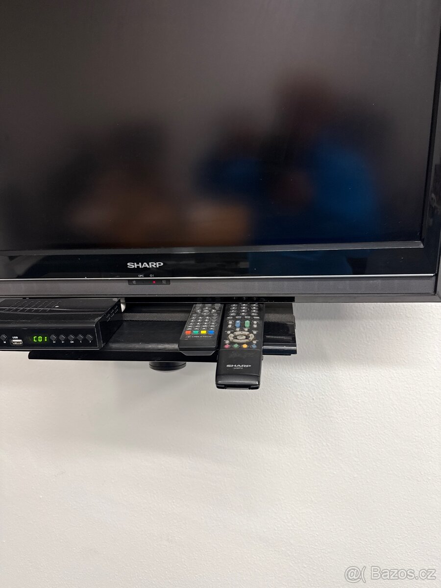 Televize,držák na tv,ovládání atd - 4