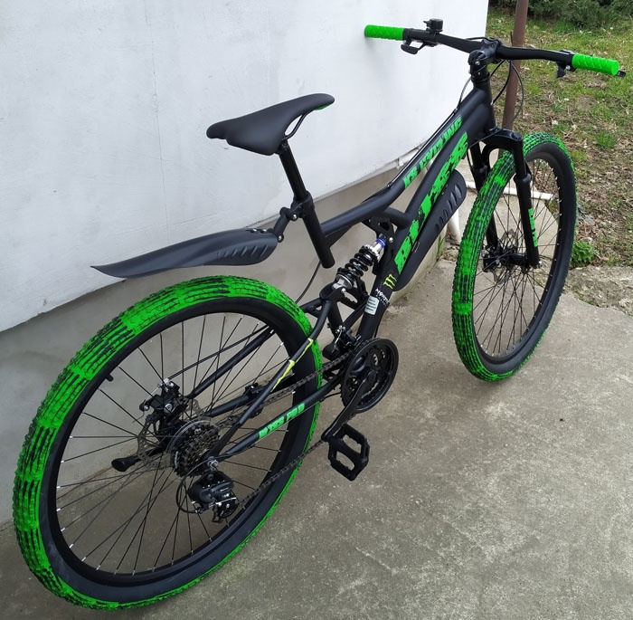 Celoodpružené horské kolo - 4