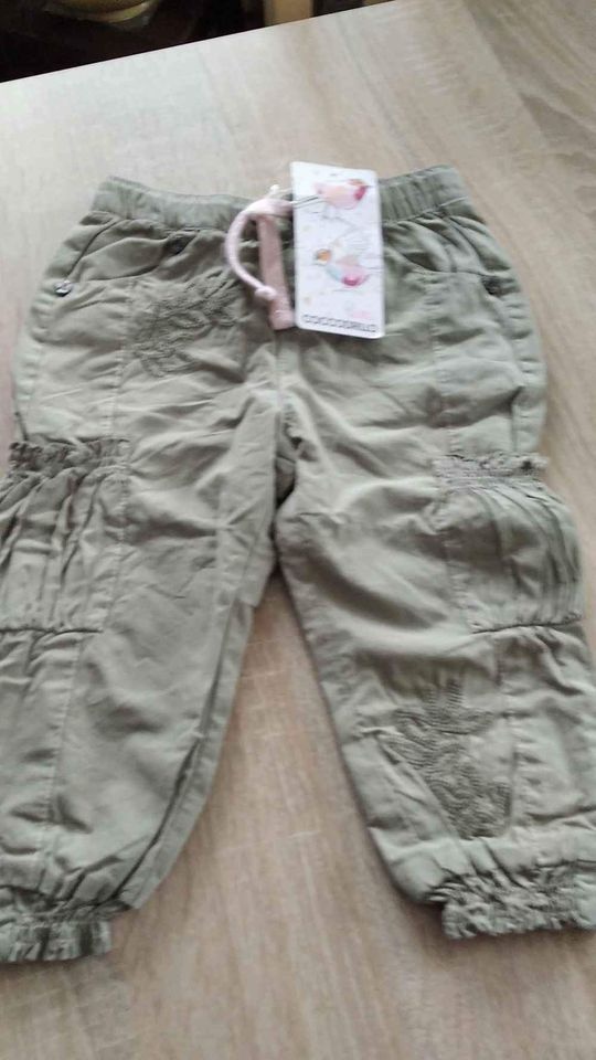 Dívčí kapsové kalhoty zateplené - 4