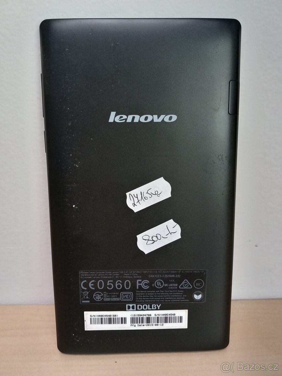 Tablet Lenovo Tab 2 A7-10 - 4