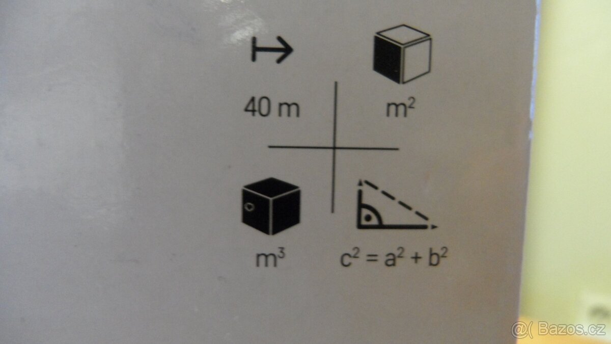 Laserový metr Emos M0502 - 4