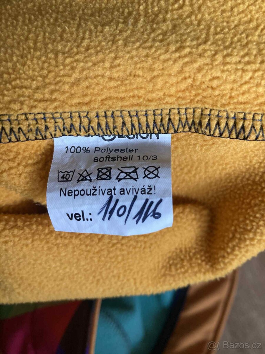 Softshellová bunda Baja design vel. 110/116 - 4