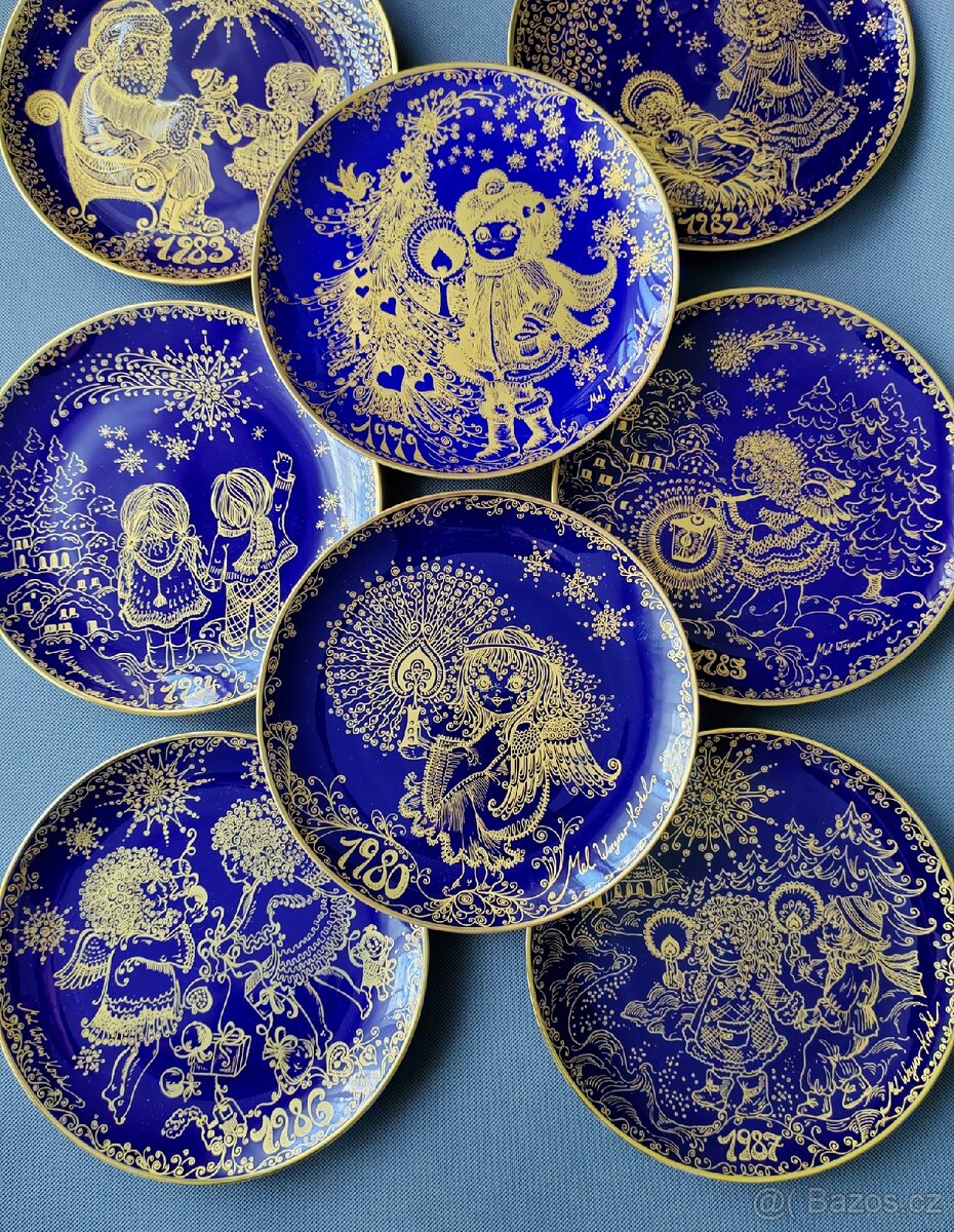 Limitovaná edice vánočních talířů od Tirschenreuth - 4