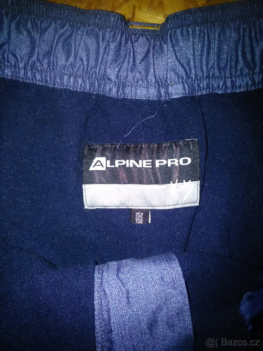 Lyžařské kalhoty / oteplovačky džínové barvy - 4