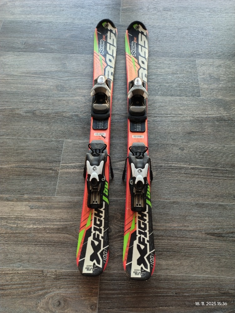 Dětské lyže Rossignol Xfigt, 100cm, + lyžáky a helma - 4