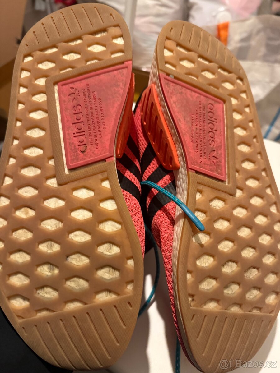 Adidas pánské tenisky – oranžové, vel. UK 8.5 - 4