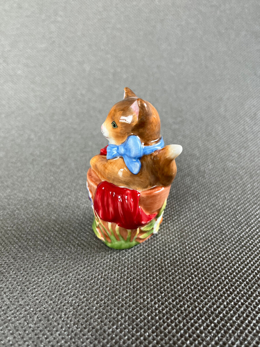 Hutschenreuther Porcelánová soška Koťátko 7.5 cm - 4