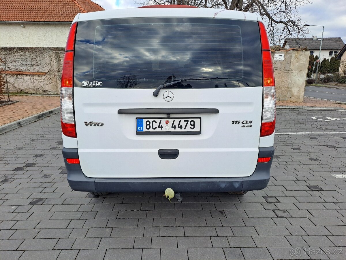 Vito 4x4 extralang, 9mist, naftové topení - 4