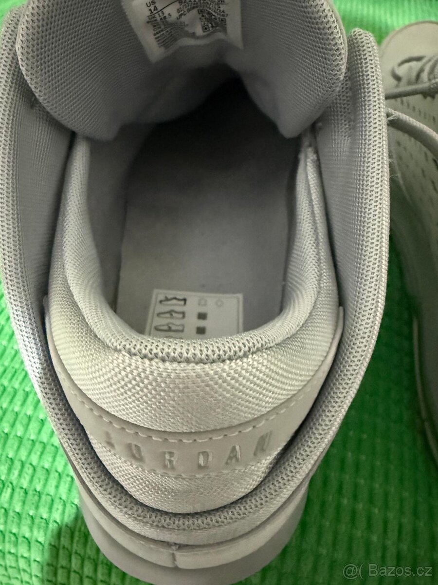 NIKE AIR JORDAN FLIGHT ORIGIN 4 ŠEDÁ vel. 48,5 - 4